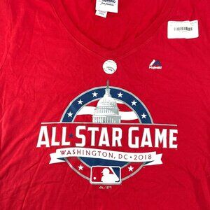 MLB All-Star Game 2018 NOS Women's Red T-Shirt